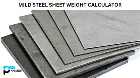 sheet metal weight calculator